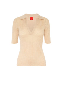 Summer Polo Neck Jumper